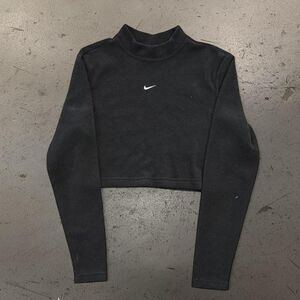 Womens Nike Cropped Sweatshirt SZ M